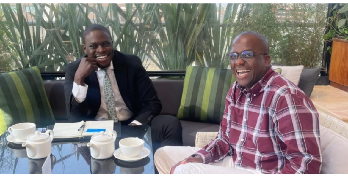 Sakaja Igathe Meet Up For Coffee After Facing Off In Nairobi Governor Race